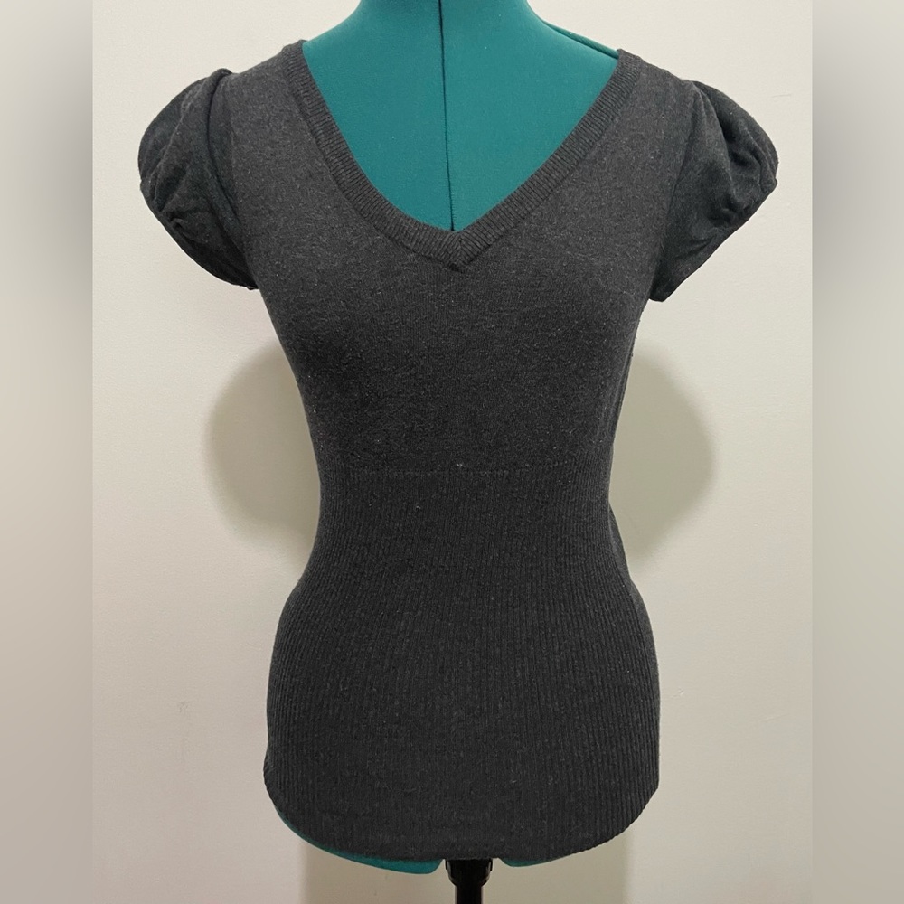 Ambiance apparel puffy short sleeve tee shirt